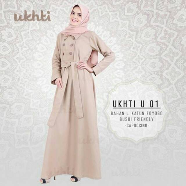 Gamis katun kekinian