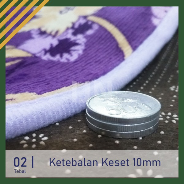 Keset Bulu Halus Anti Slip Alas Bintik Untuk Kamar Mandi Murah Anti Licin