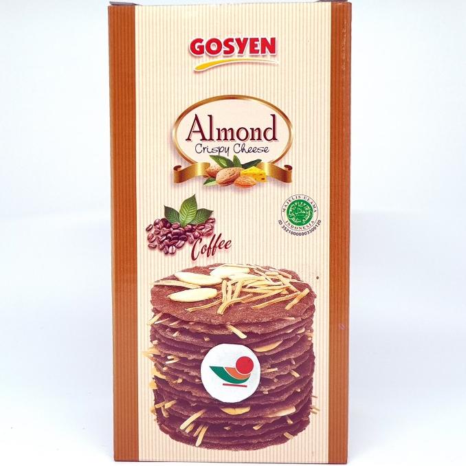 

/////] GOSYEN ALMOND CRISPY CHEESE COFFEE 130gr | OLEH KHAS ASLI SURABAYA