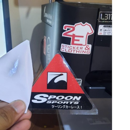 Stiker Spoon Sport