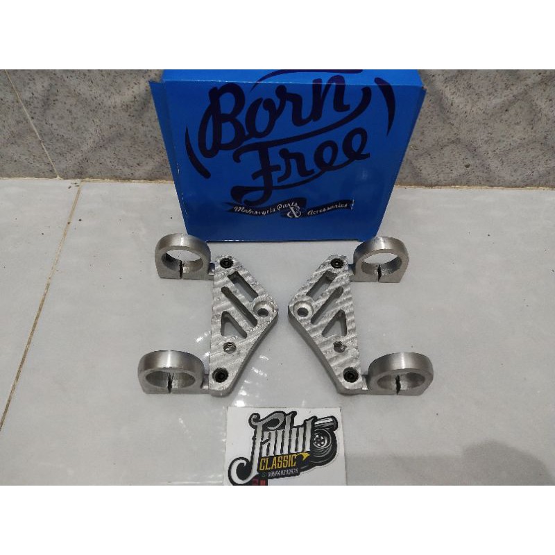 Pangkon Kupingan lampu CNC as 31 dan 33 PNP CB GL Megapro Tiger Versa Scorpio