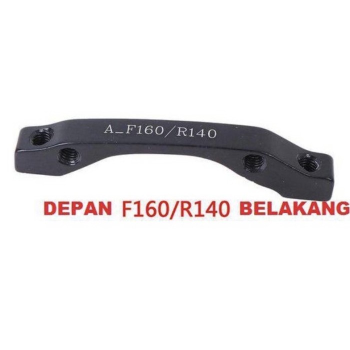 Adaptor Kaliper depan 160 mm belakang 140 mm dudukan rotor discbrake 6