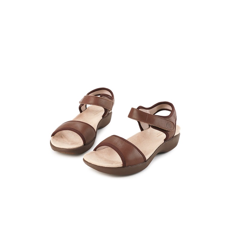 SANDAL KULIT HUSH PUPPIES WANITA ORIGINAL SLINGBACK CASUAL COKLAT HW45