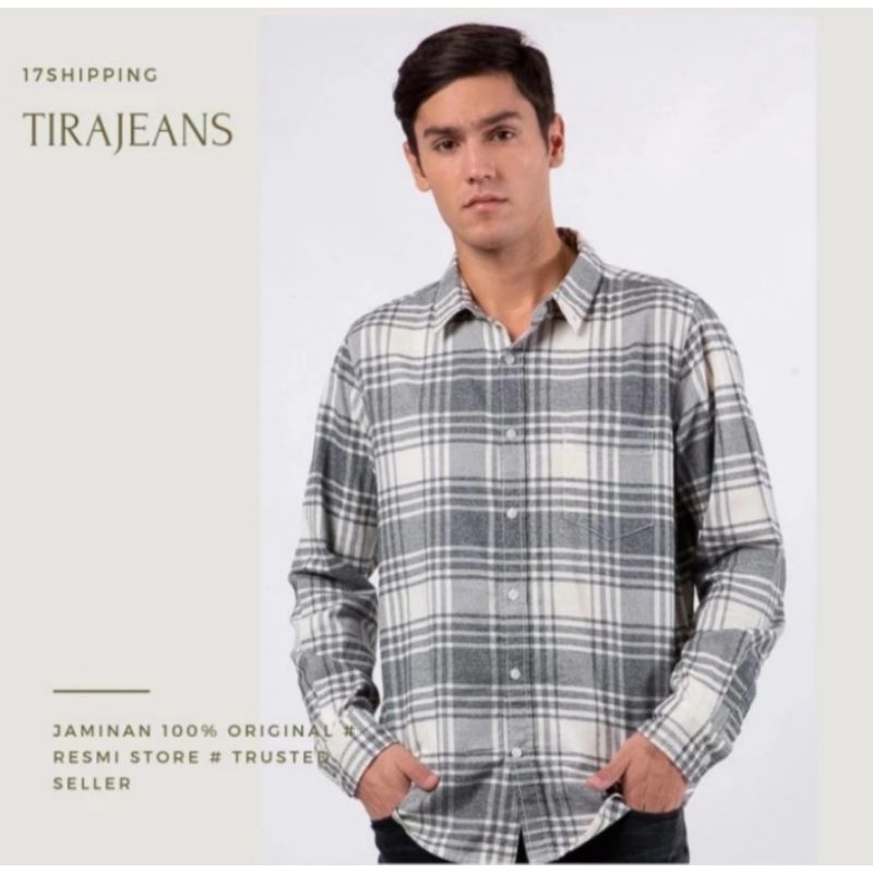 Kemeja T-shirt Lengan Panjang Original Store TiraJeans