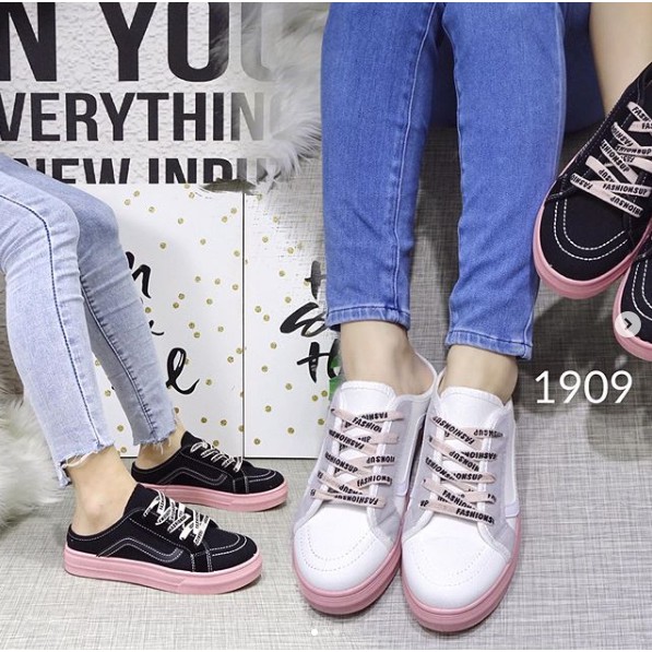 Sneakers 1909 wanita import realpict