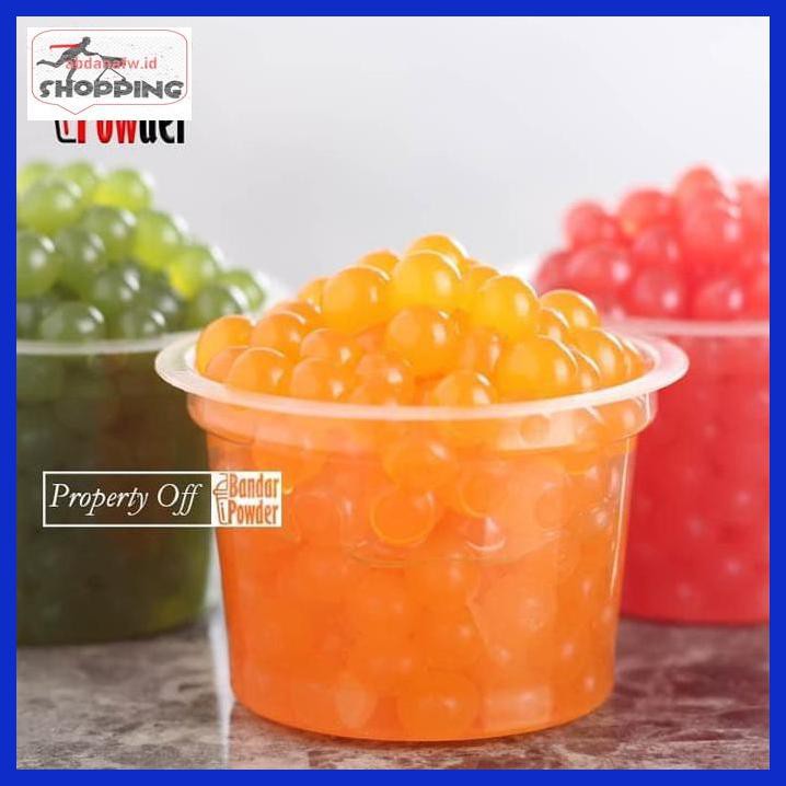 

Er34Wr5- Popping Boba Strawberry 500Gr Distributor Topping Minuman Bubble Drink - Strawberry