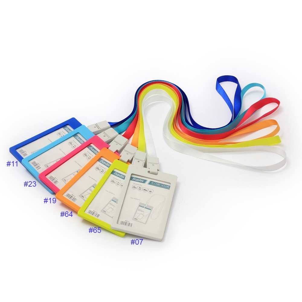 

Card Holder / Name Tag BANTEX 8865 dengan Tali Warna Bervariasi- SHSNP