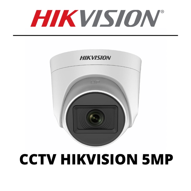 KAMERA CCTV INDOOR HIKVISION 5 MEGAPIXEL 3K TURBO HD AUDIO / NON AUDIO