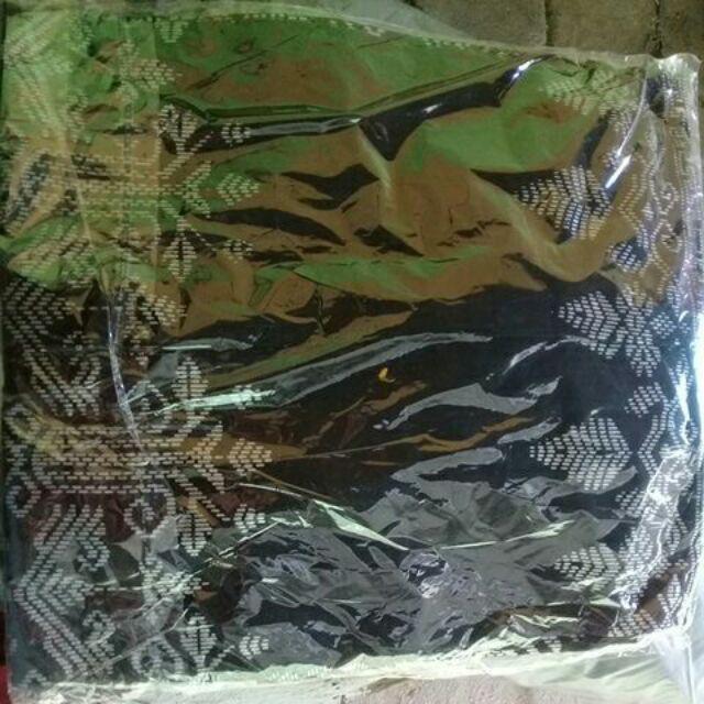 Bswart Batik Hrb026 Kenongo Hem Pendek Padi Pekalongan M L Xl Batik Pria Murah Modern Grosir