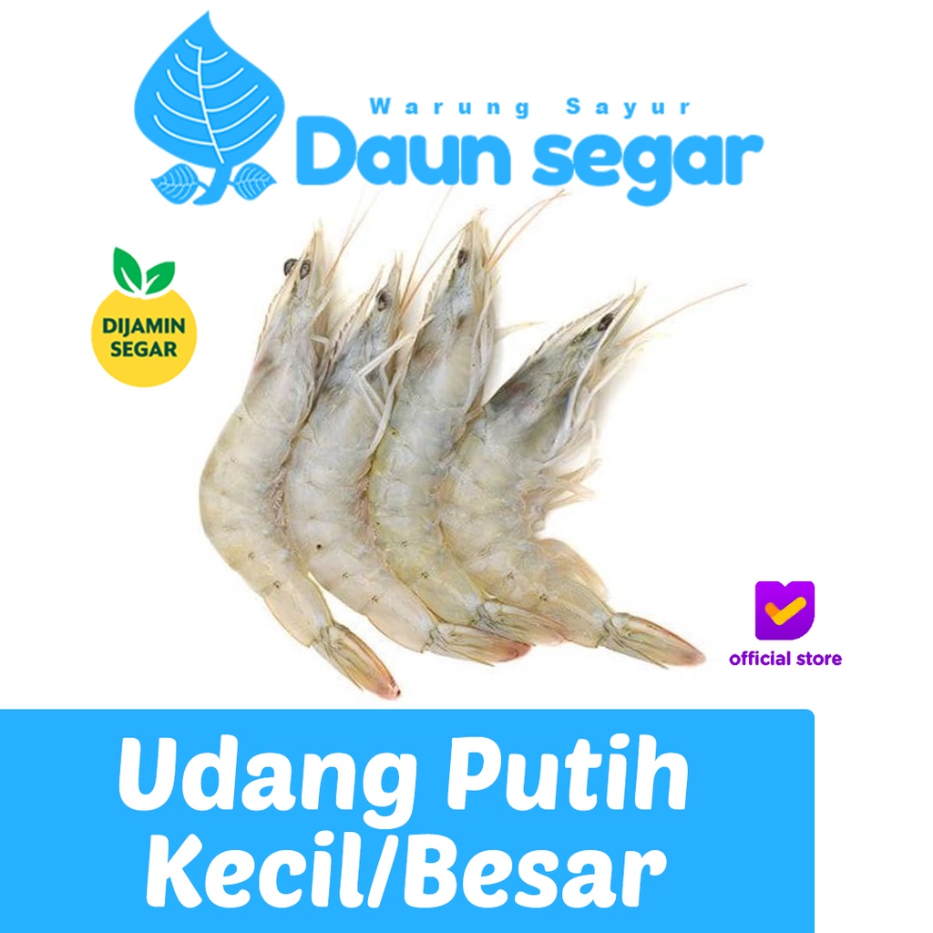 

Udang Segar Kecil dan Besar 1/4kg