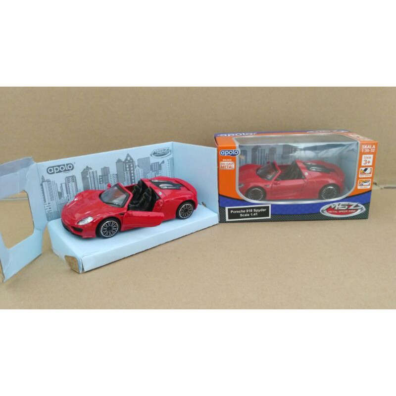 Diecast Porsche 918 Spider Apolo MSZ