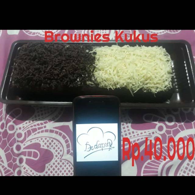 

Brownies Kukus Coklat