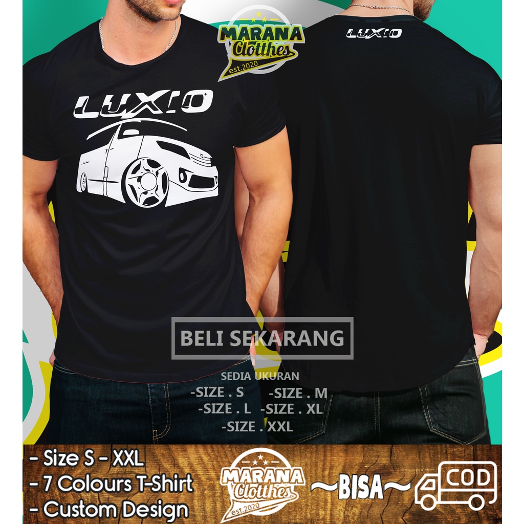 Kaos Mobil Daihatsu Luxio Side Baju Otomotif