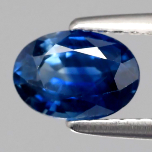 Certified 0.90ct 7x5mm Oval Natural Standard Heated Royal Blue SAPPHIRE SP102