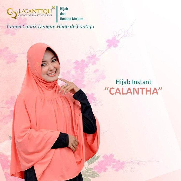 Jilbab Instan Calantha, Jilbab Syar'i, Jilbab Jumbo, Bergo Syar'i, Hijab Syar'i