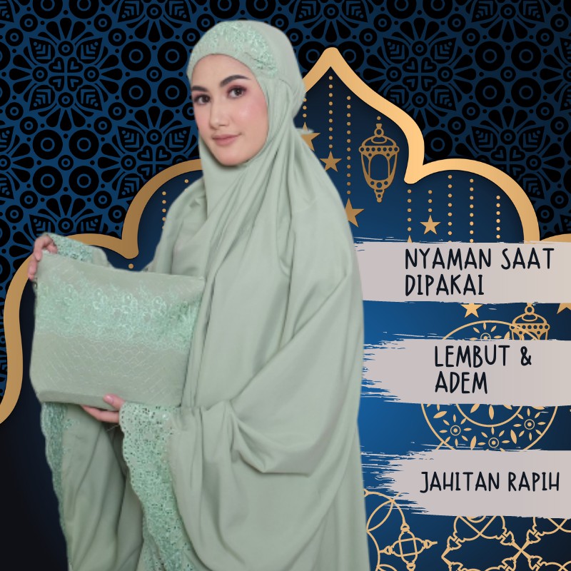 Mukena Dewasa Siti Khadijah Pasteleena Mukenah Dewasa Pastelena Dengan