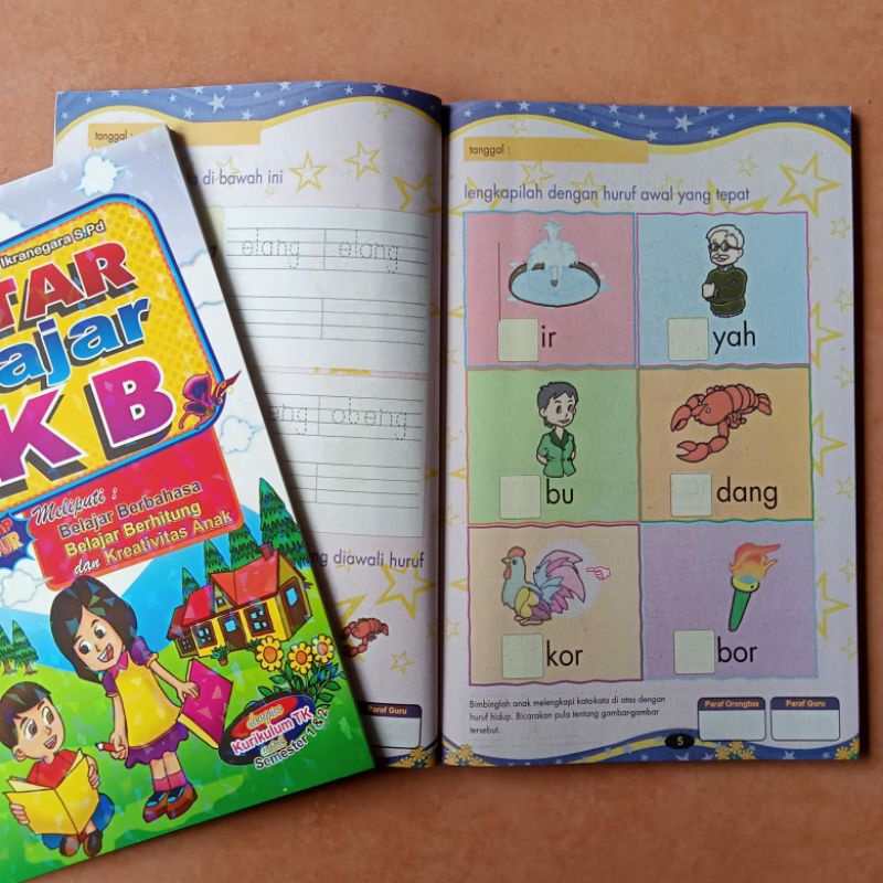 Buku Pintar Belajar  Play Groub &amp; TK FULL COLOUR