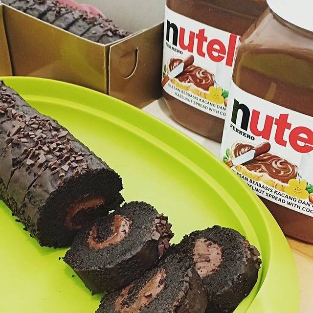 

Brownies rollcake Nutella