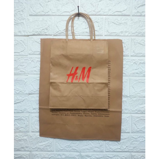 

Paperbag H&m / paperbag hnm