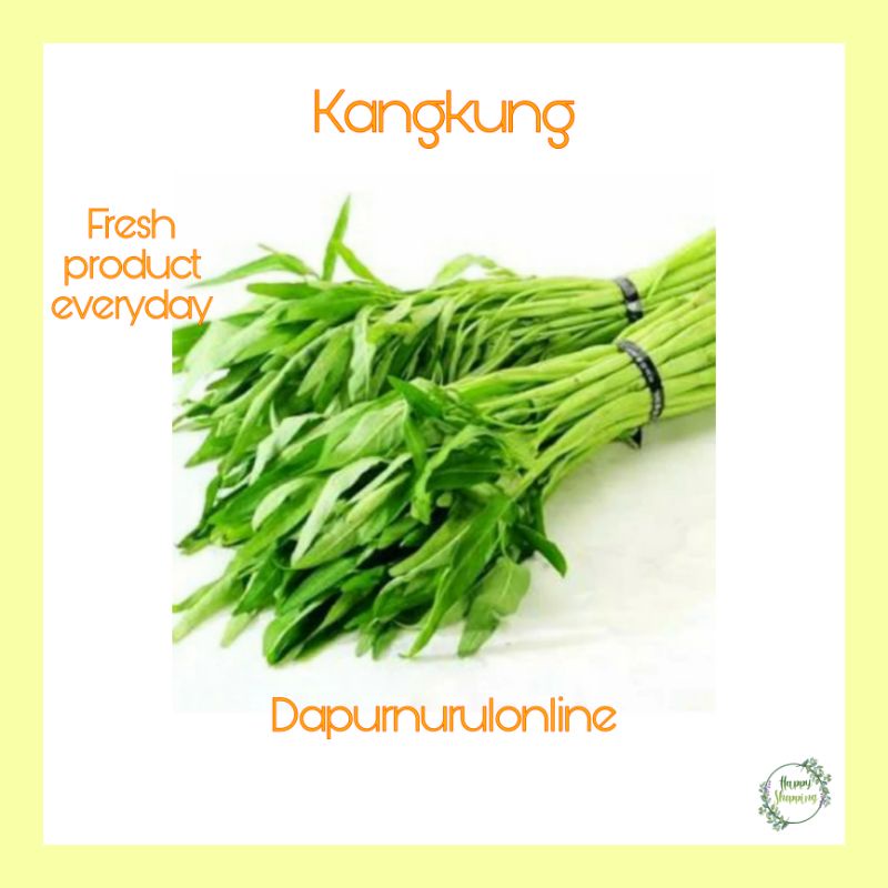 

Kangkung segar isi 3 ikat