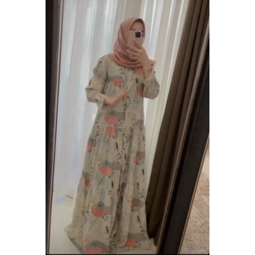 Preloved Like New Gamis Ukuran L Brand Nadeea.Id