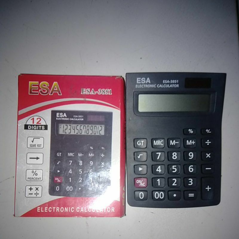 

Esa-3851 Kalkulator (preloved)