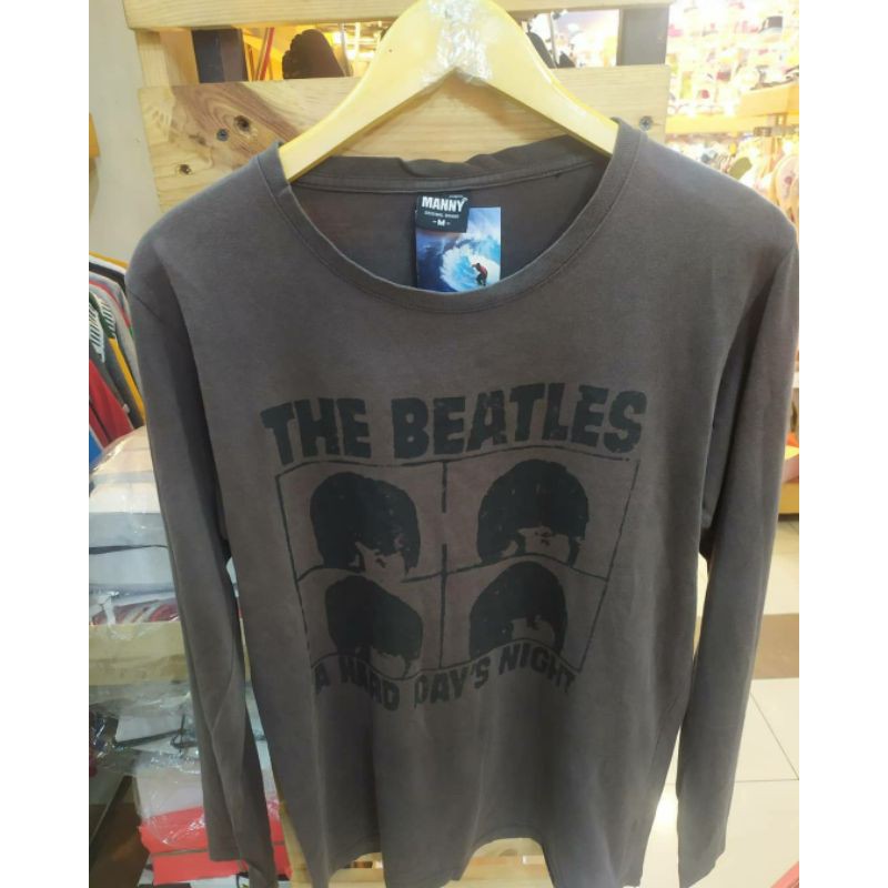 kaos vintage the Beatles dari manny original second brand