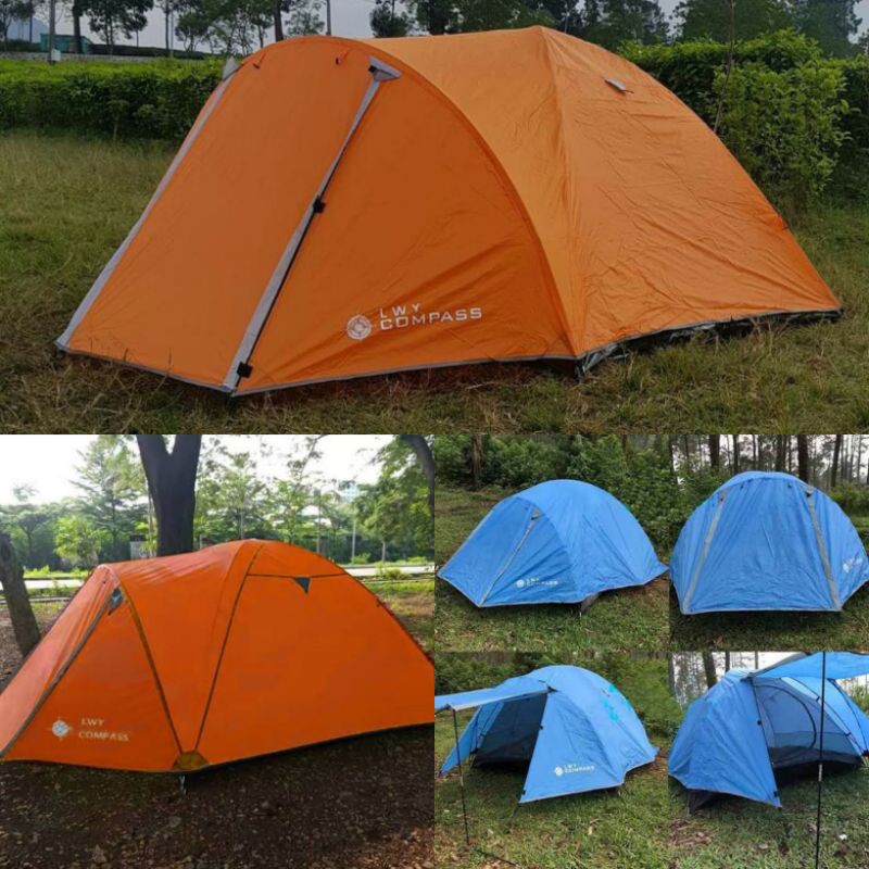Tenda Compass LWY Double Layer Kapasitas 4-5 Orang