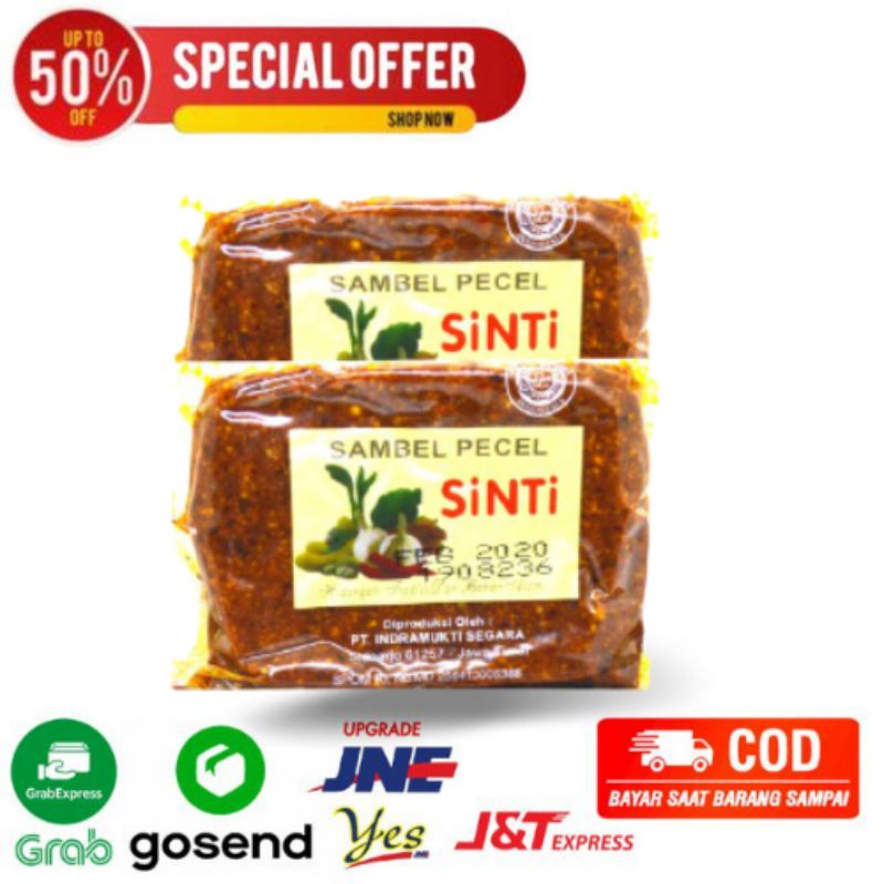 

sambal pecel sinti 100g fresh segarmart bandung