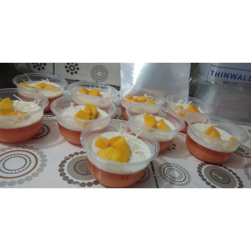 

puding manggo cheese