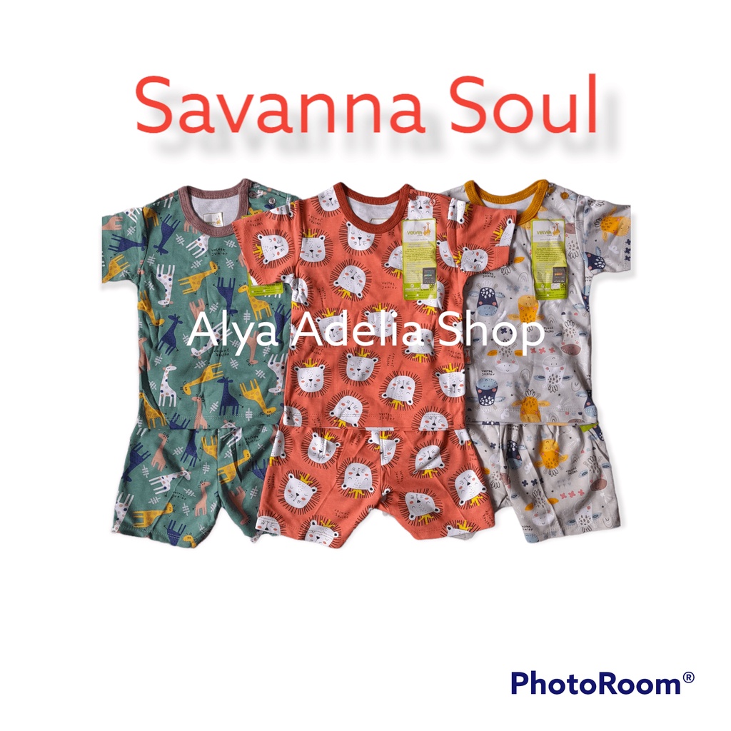 Velvet Junior Setelan Pendek Joy and Cheer 3 Stel Setelan Baju anak Pendek Velvet Junior Terbaru