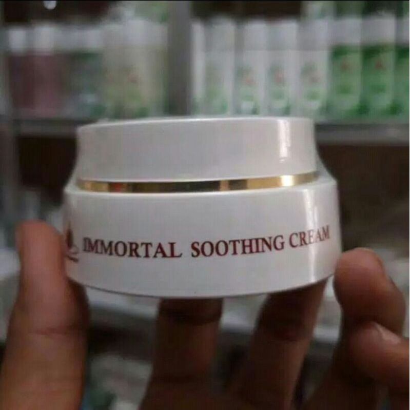 （SKINCARE）IMMORTAL SOOTHING CREAM ‖ PELEMBAB ANTI IRITASI COCOK UNTUK WAJAH MUDAH MENGELUPAS‖