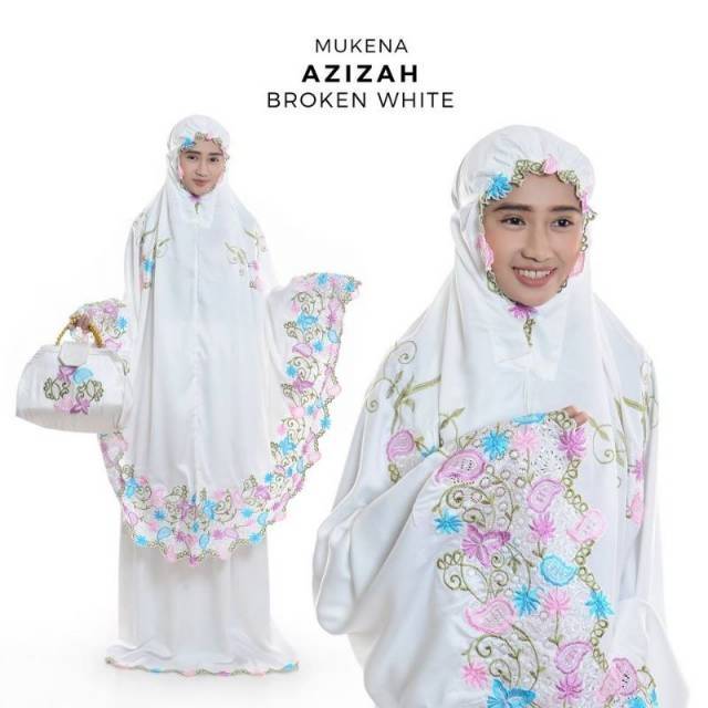 MUKENA BORDIR AZIZAH DEWASA