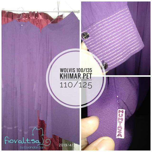 Gamis Set Preloved by Mumtaza Hijab
