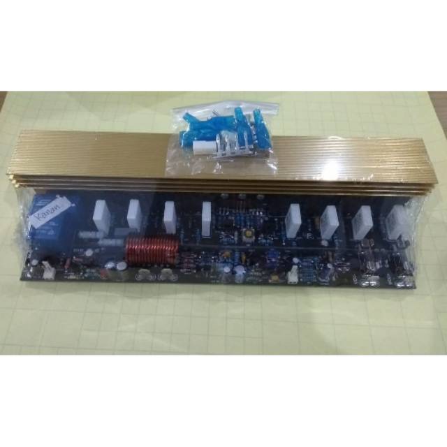 KIT POWER AMPLIFIER BRAVE AMP + TR TOSHIBA 4 SET