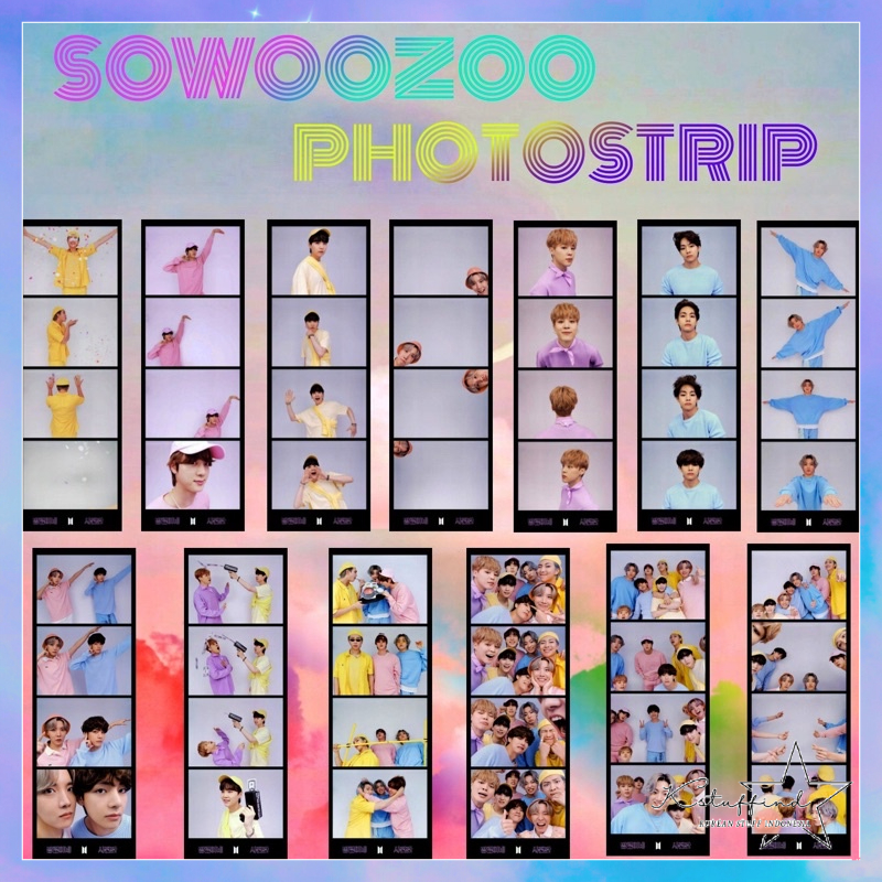 [kstuffind] BTS SOWOOZOO PHOTOSTRIP MURAH PHOTO STRIP