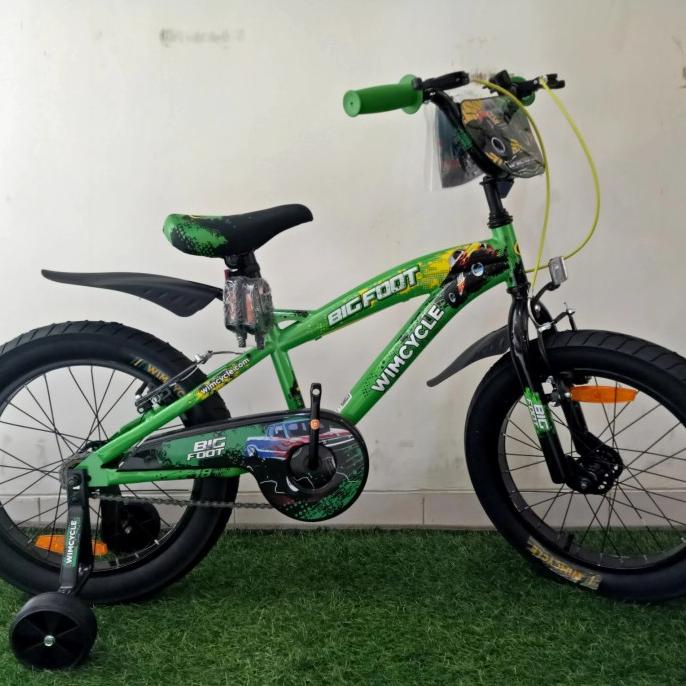 Sepeda Anak Bmx 18" Wimcycle Big Foot Roda 4