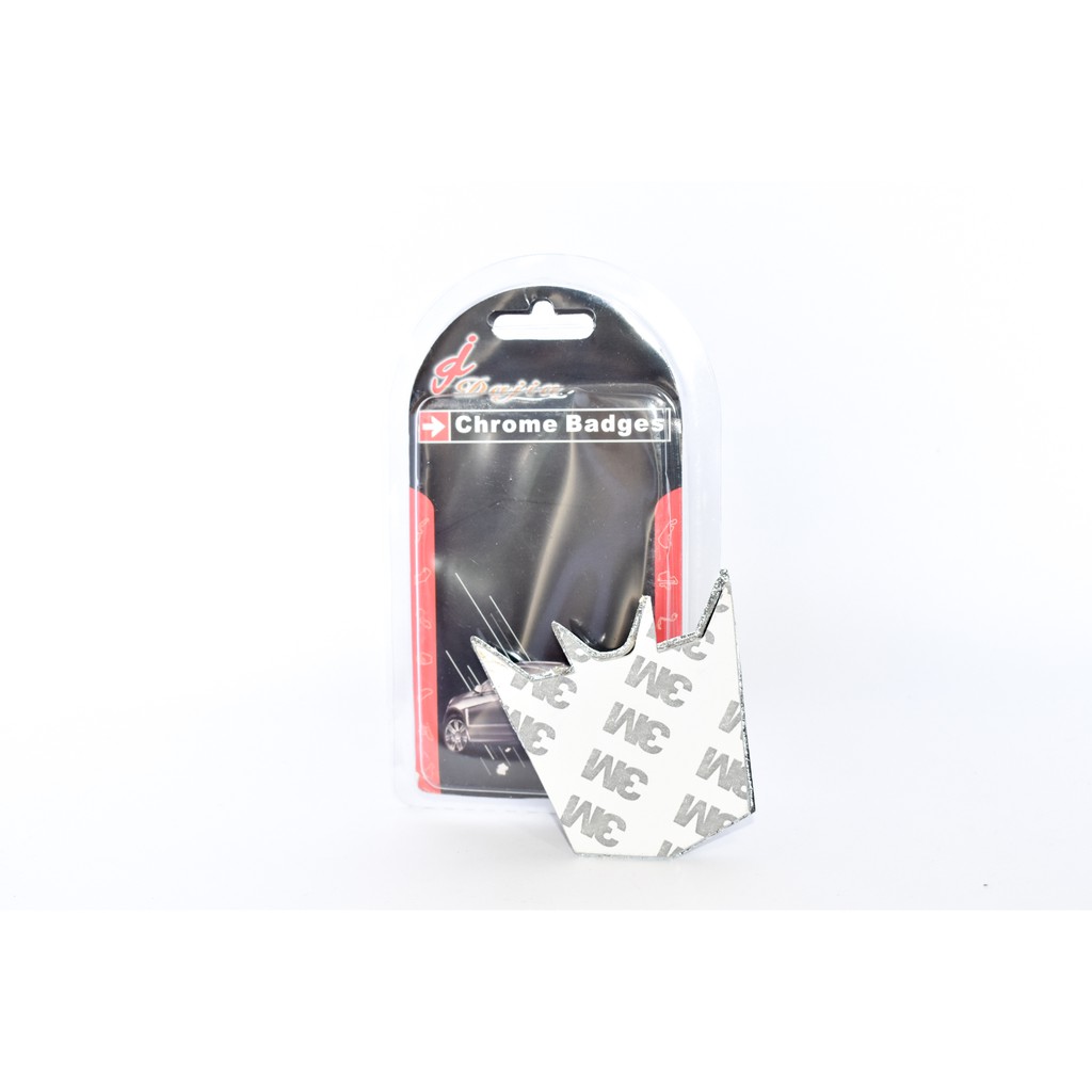 Emblem TRANSFORMERS DECEPTICON Chrome Kualitas Bagus Barang Pilihan Transformer Deception Chrom