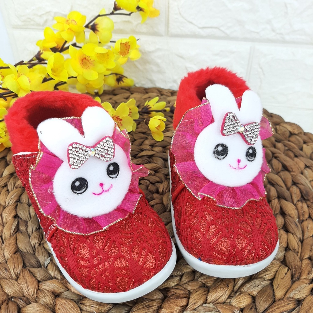 mandirishoesstore-SEPATU PESTA BONEKA ANAK BUNYI CIT CIT 1 2 3 TAHUN FAY24