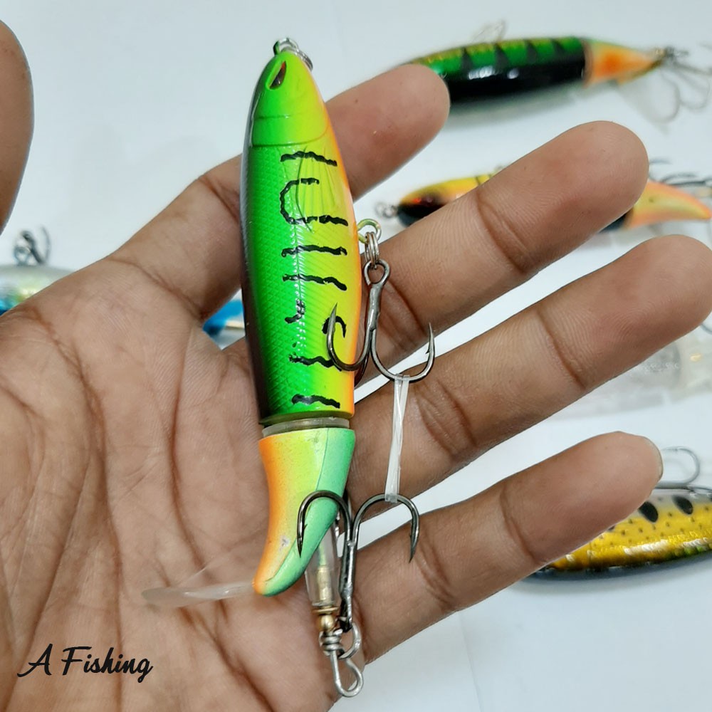 Whoper Plopper A FISHING | Pensil propeler top whater 10cm 13gram