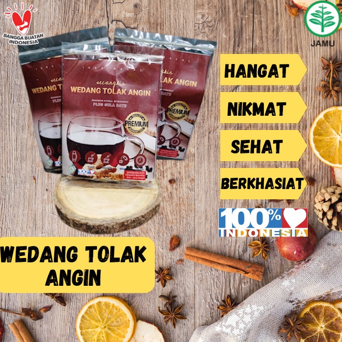 

WEDANG TOLAK ANGIN / TEH TOLAK ANGIN - LENGKAP DENGAN GULA BATU