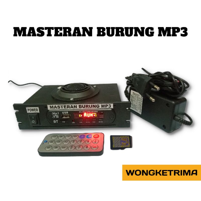 MASTERAN BURUNG MP3 LENGKAP DENGAN KARTU SD DAN ALBUM MASTERAN SIAP NONSTOP 24 JAM