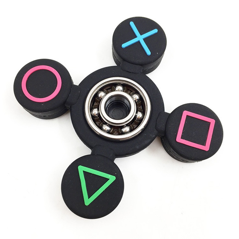 PLAYSTATION Hand Fidget Spinner Model Controller PS4 Untuk Membantu ADHD Autism Fokus