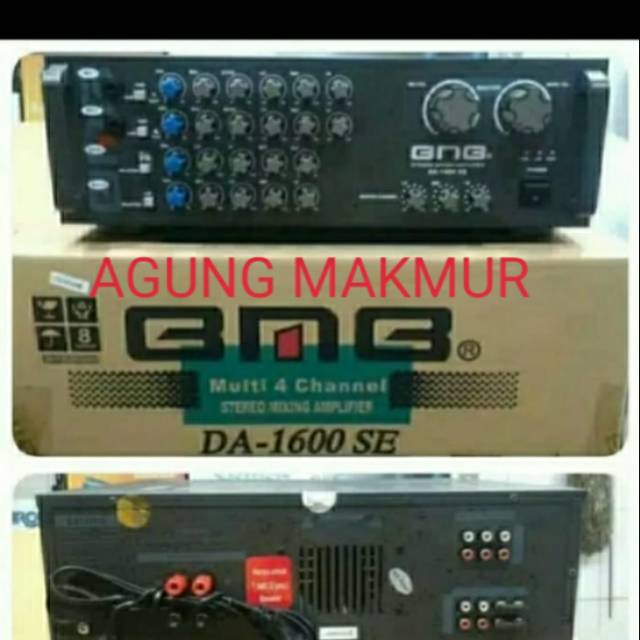 POWER AMPLIFIER KARAOKE BMB DA 1600SE