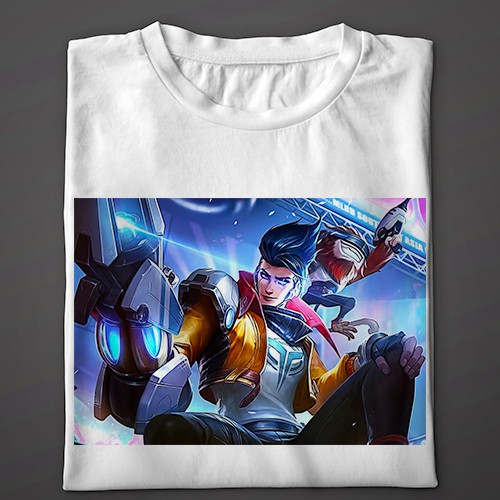 83 KAOS Mobile Legends claude skin earth mightiest