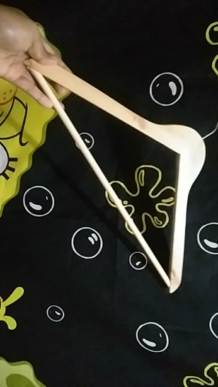 Original Ikea Hopa Gantungan Pakaian Set Isi 5, Kayu Eucalyptus Solid