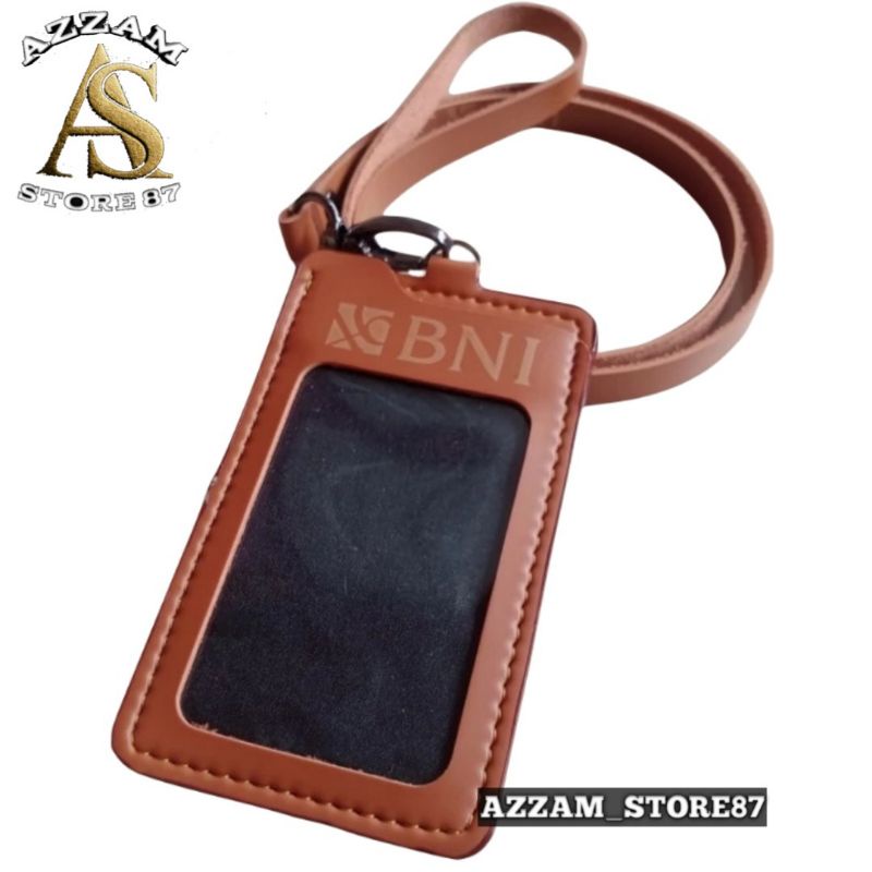 

Holder ID Card - Tali Lanyard Nametag Logo BANK BNI 46