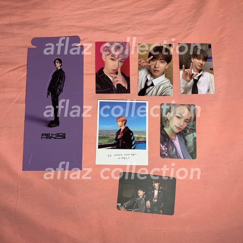 GO LIFE IN LIFE - Stray Kids photocard polaroid bookmark felix hyunjin changbin i.n seungmin limited