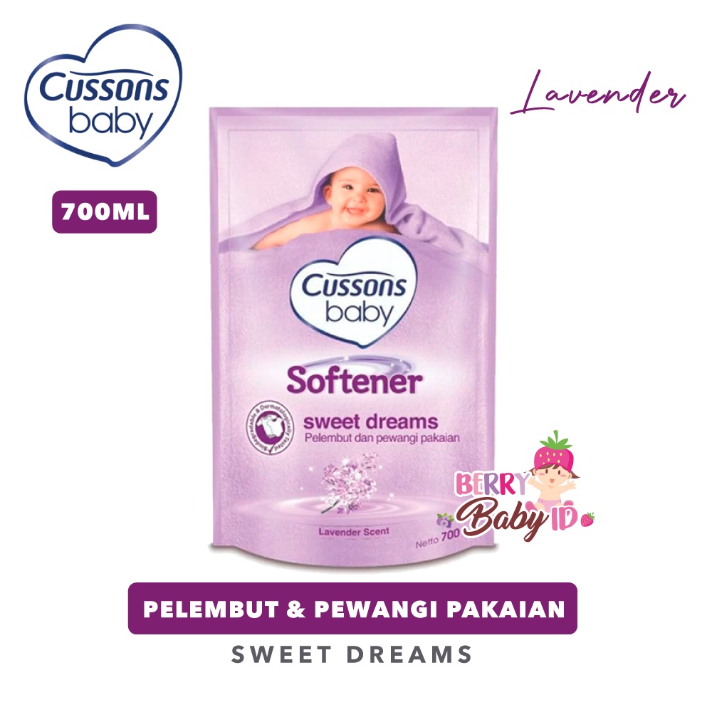 Cussons Baby Pelembut dan Pewangi Pakaian Bayi Softener Refill 700 ml Berry Mart