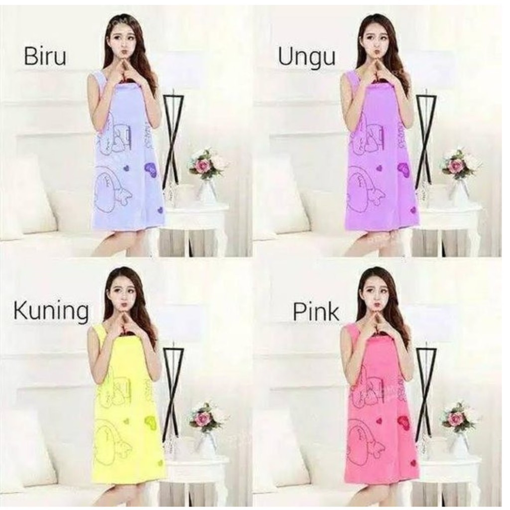 [UNIK88] JS-04 Baju Handuk Multifungsi Wearable Towel